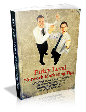 Entry Level Network Marketing Tips Ebook