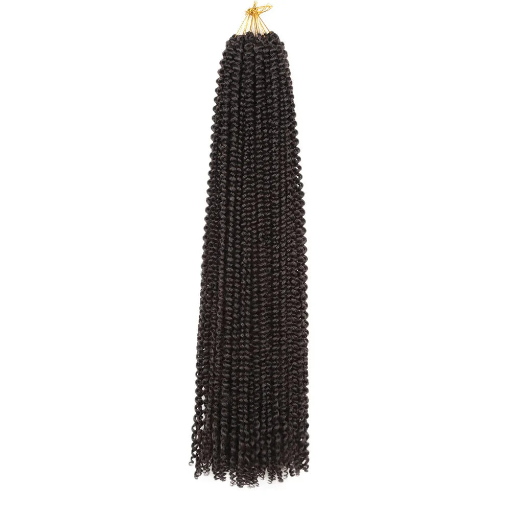 30" Passion Twist Crochet Hair - Ombre - Pre-Looped - 16 Strands/Pack - Synthetic