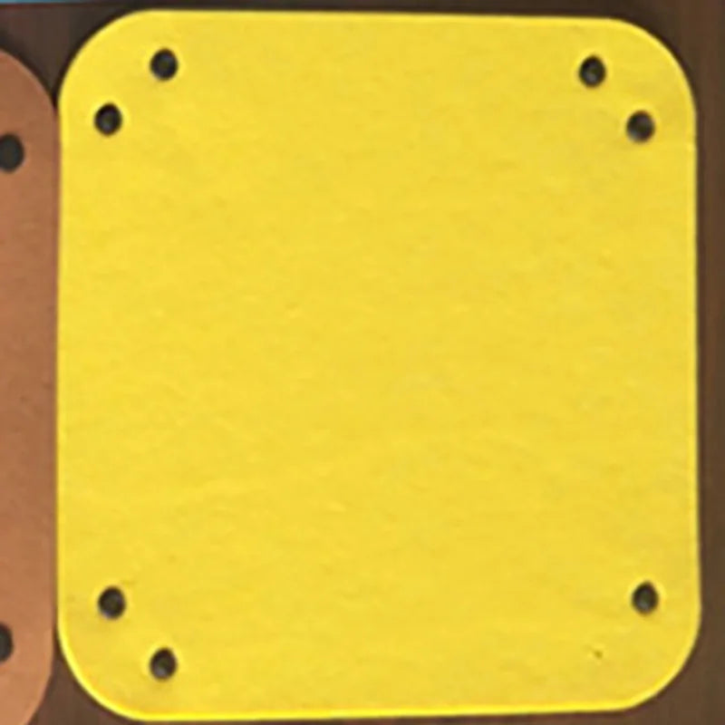 25*25cm Fabric Felt Folding Square Dice Tray Portable Quadrilateral Dice Box  Board Games Dice Storage