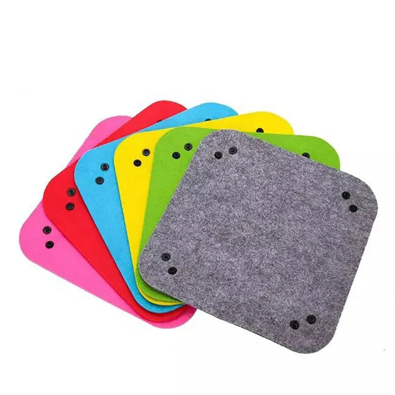 25*25cm Fabric Felt Folding Square Dice Tray Portable Quadrilateral Dice Box  Board Games Dice Storage