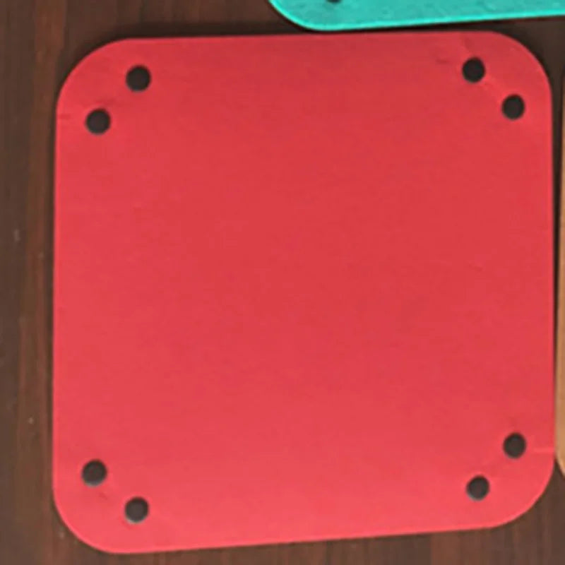 25*25cm Fabric Felt Folding Square Dice Tray Portable Quadrilateral Dice Box  Board Games Dice Storage