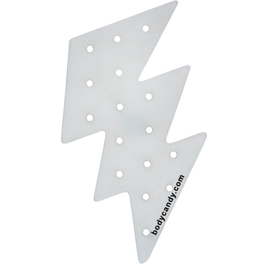 Glow in the Dark Lightning Travel Flat Back Earring Palette