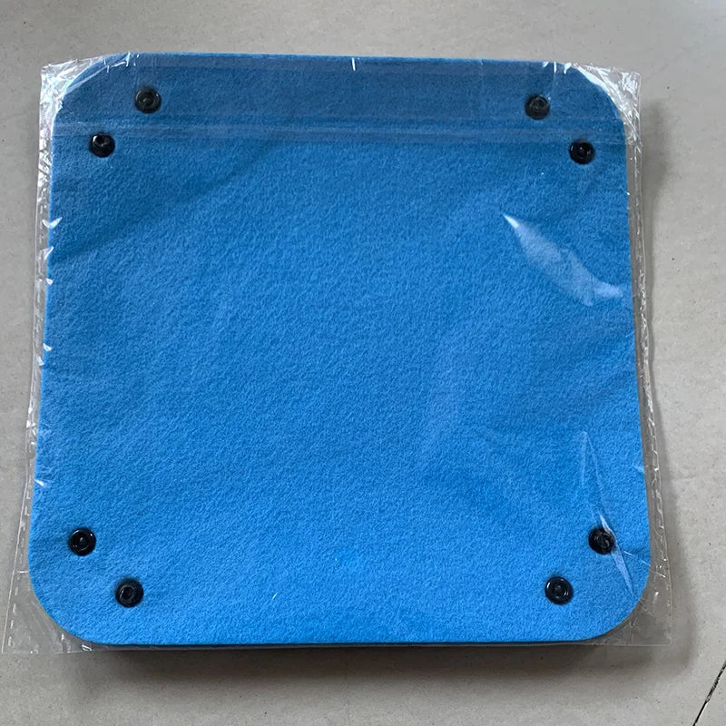 25*25cm Fabric Felt Folding Square Dice Tray Portable Quadrilateral Dice Box  Board Games Dice Storage