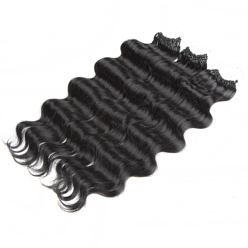 Fashion Idol Body Wave Crochet Hair - 22 Inch Soft Long Synthetic Goddess Braids - Natural Wavy Ombre 613 Blonde Hair Extensions