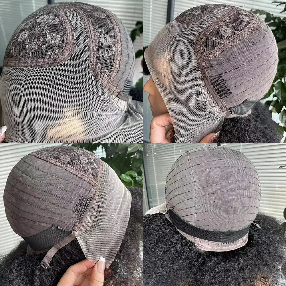 Kinky Curly Afro Short Bob Human Hair