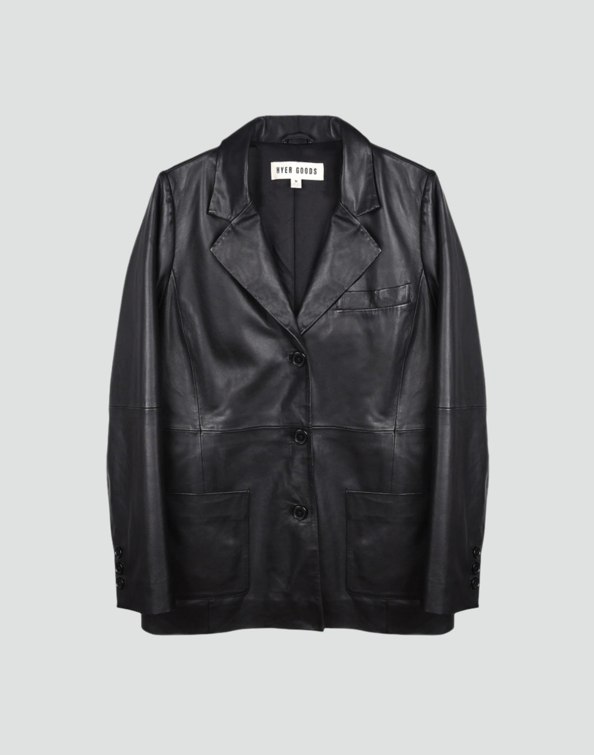 Deadstock Leather Blazer