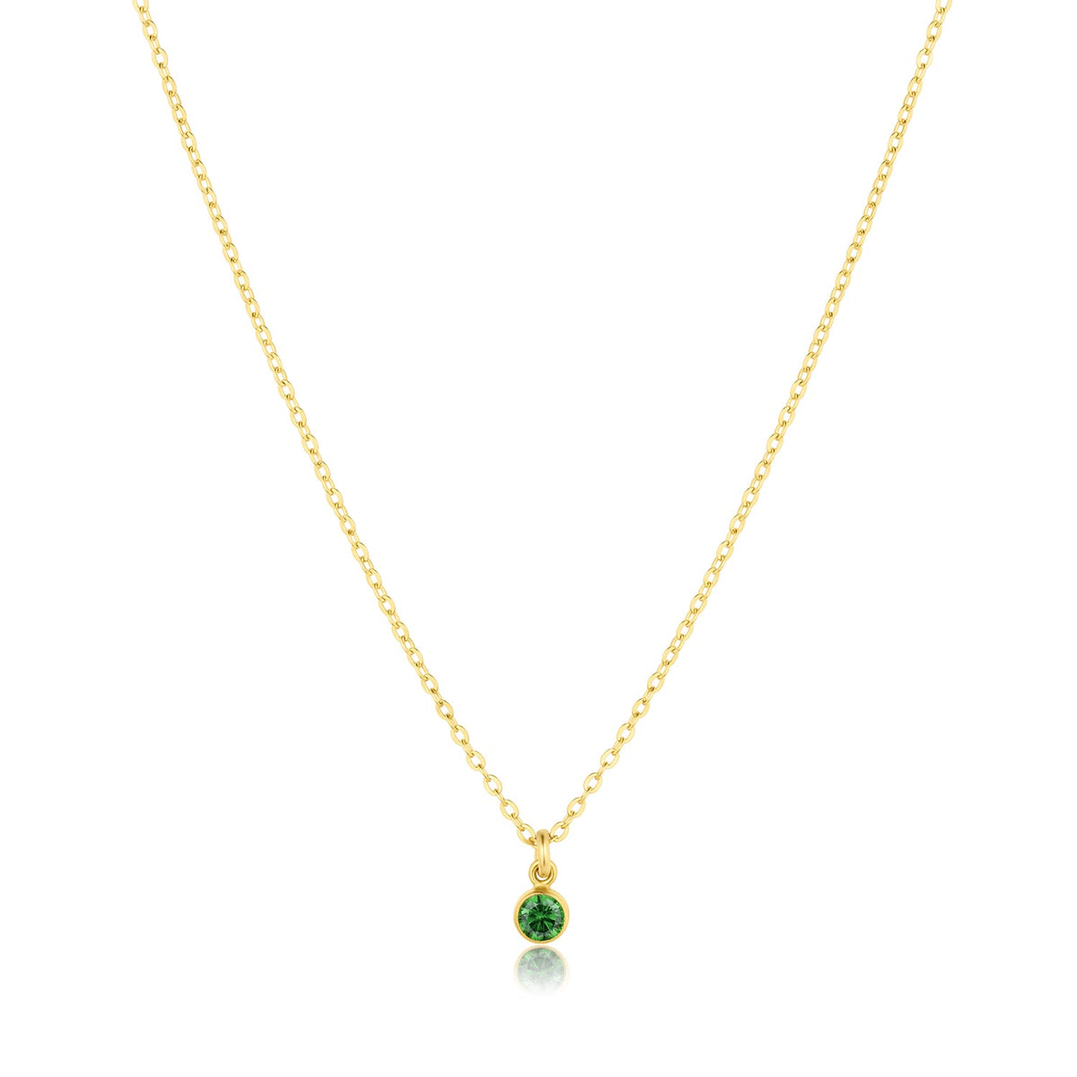 Birthstone Charm Necklace