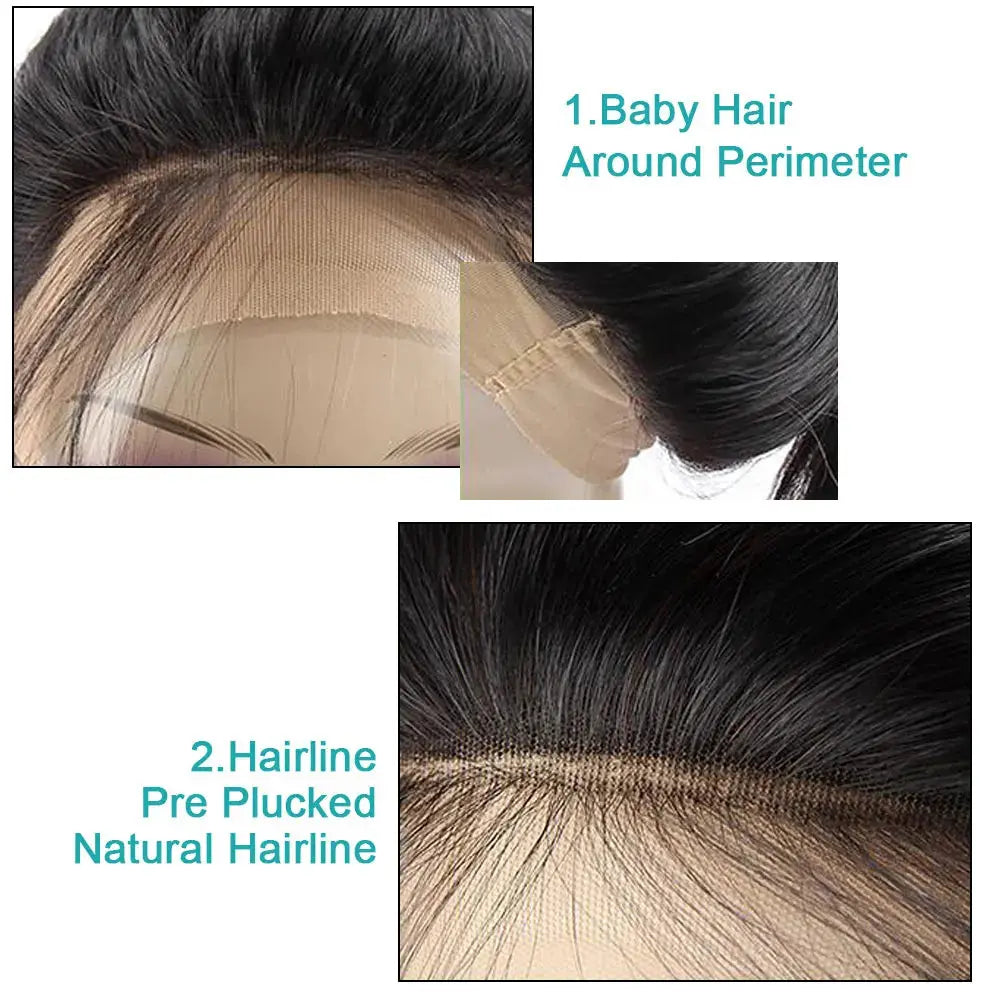Malaysian | Lace Frontal | Body Wave | Human Hair | HD Lace Frontal | Pre Plucked | Glueless Wigs