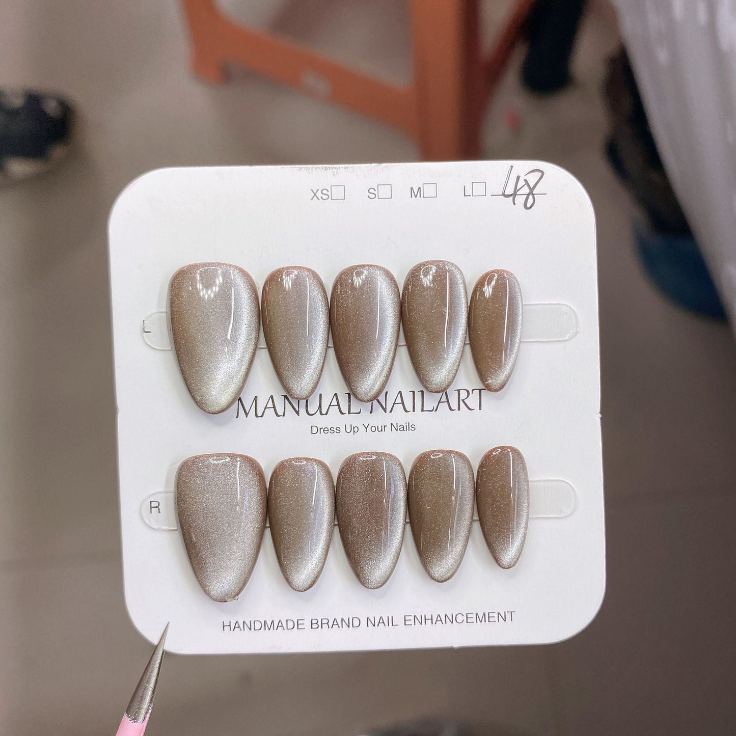 0965- Handmade press on nails fake nails removable