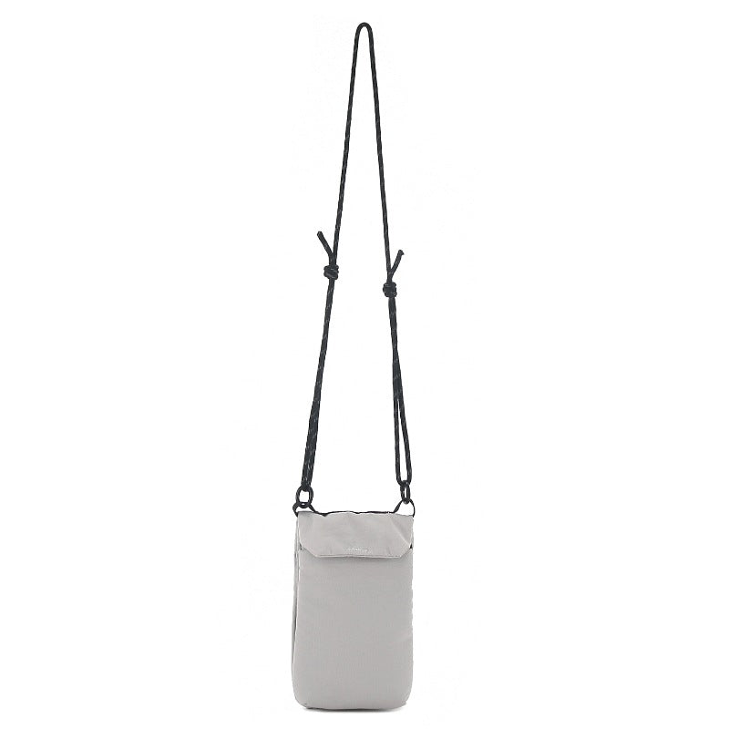 Portable mobile phone bag unisex, multi-functional large-capacity Crossbody bag, casual simple shoulder small crossbody bag