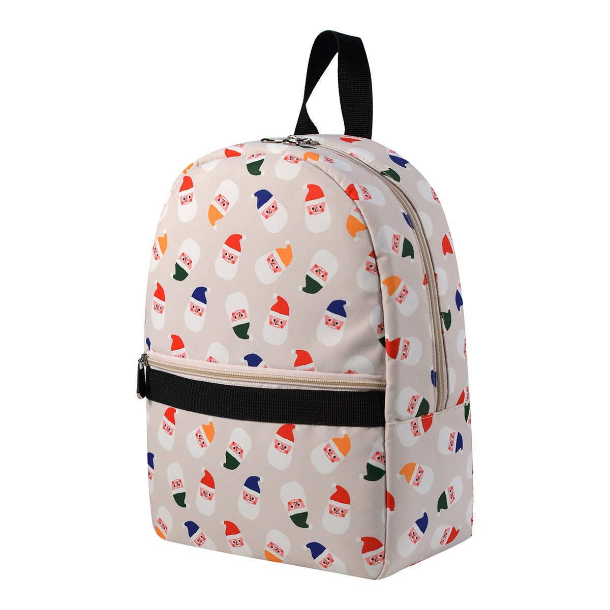Nylon waterproof printed backpack, stylish large capacity women's travel backpack purse, storage backpack,