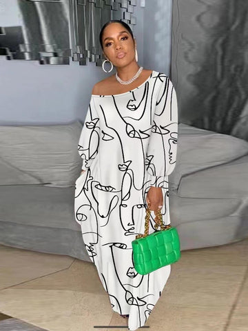 Abstract Painting Dress