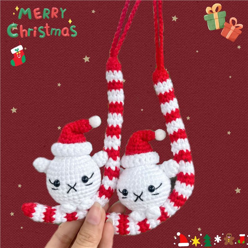 Car plant pendant Car decoration Rearview mirror pendant Creative wool in the car