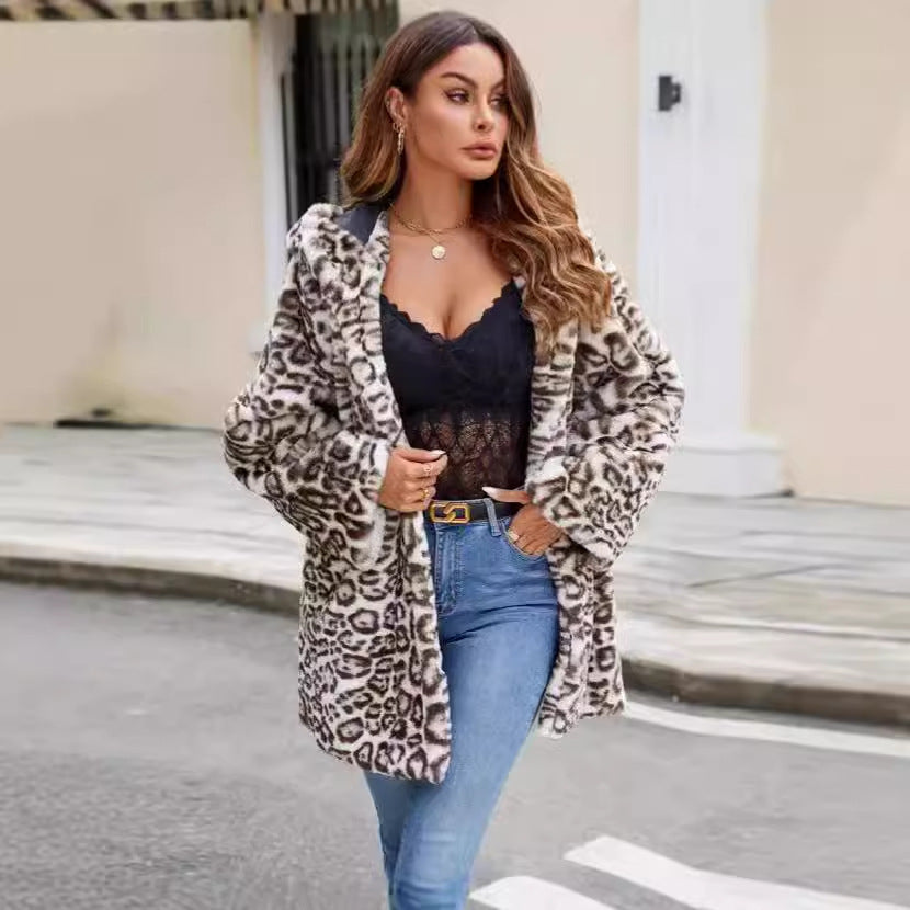 Women Faux Fur Winter Coat