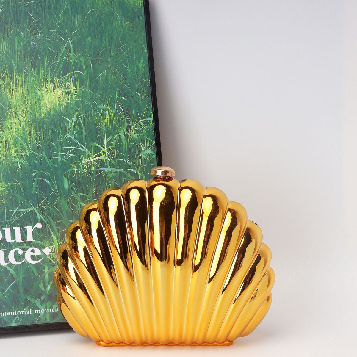Shell Box Bag, Clutch Purse, Dinner Purse evening Clutch Purse Party, Prom Bag, Party Purse,