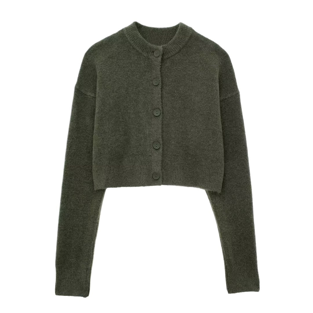 Women's Short Knit Cardigan