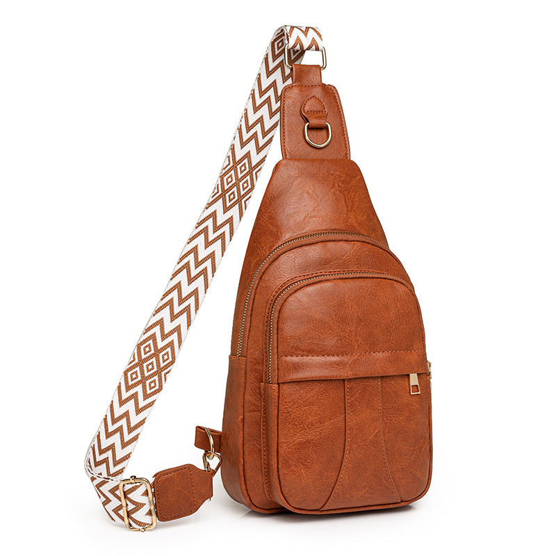 Bag Women Korean Casual Messenger Bag Women Retro Soft Leather Shoulder Bag