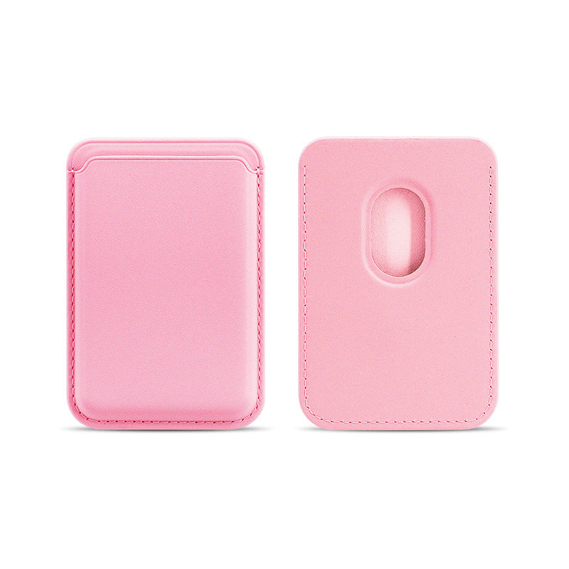 Applicable to Apple 15Magsafe magnetic card bag iPhone mobile phone card bag card holder PU magnetic suction