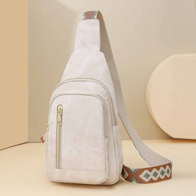 Retro Bags Women Large Capacity Women Chest Bag Simple Messenger Bag Women Chest Bag