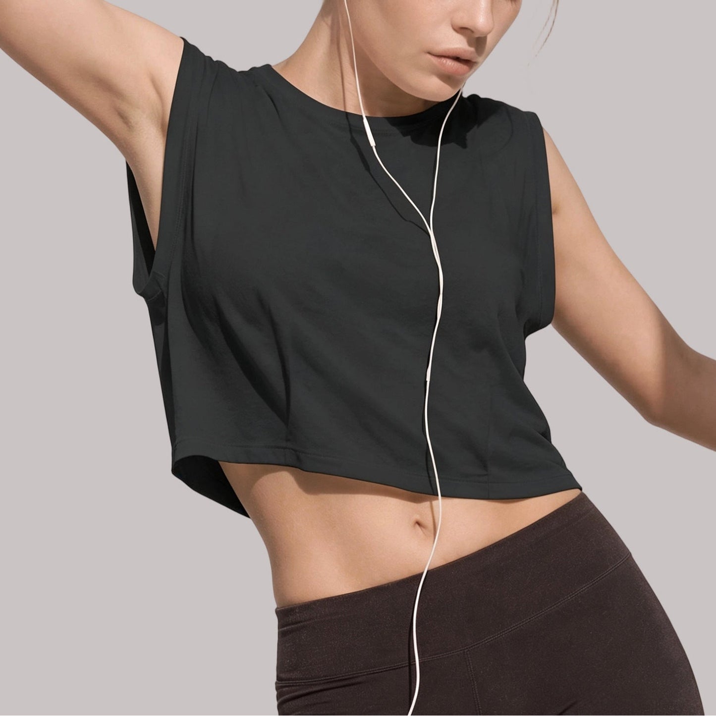 Summer Women Fitness Tops Running Quick Drying Clothes Sports T Shirts Yoga Pilates Training Wear Sleeveless For Summer