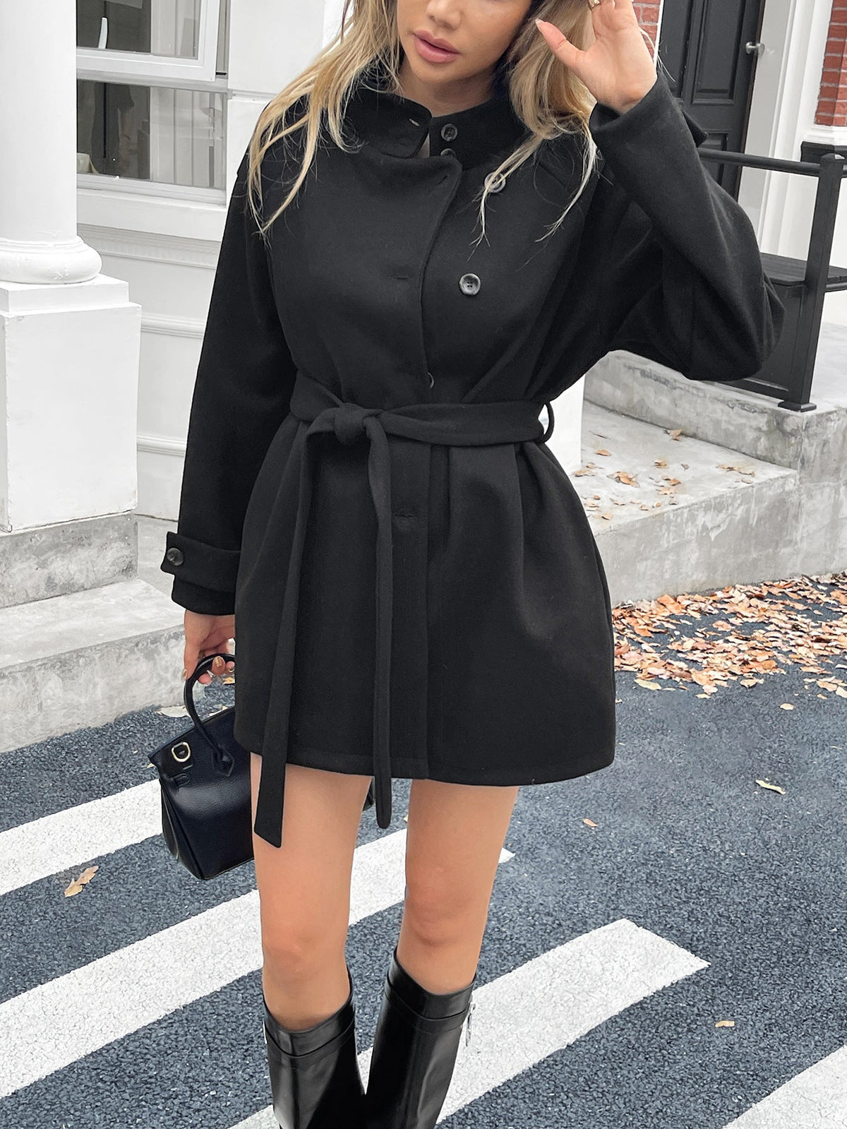 Casual Long Sleeve Sweater Overcoat Coat Women Clothing Autumn Winter
