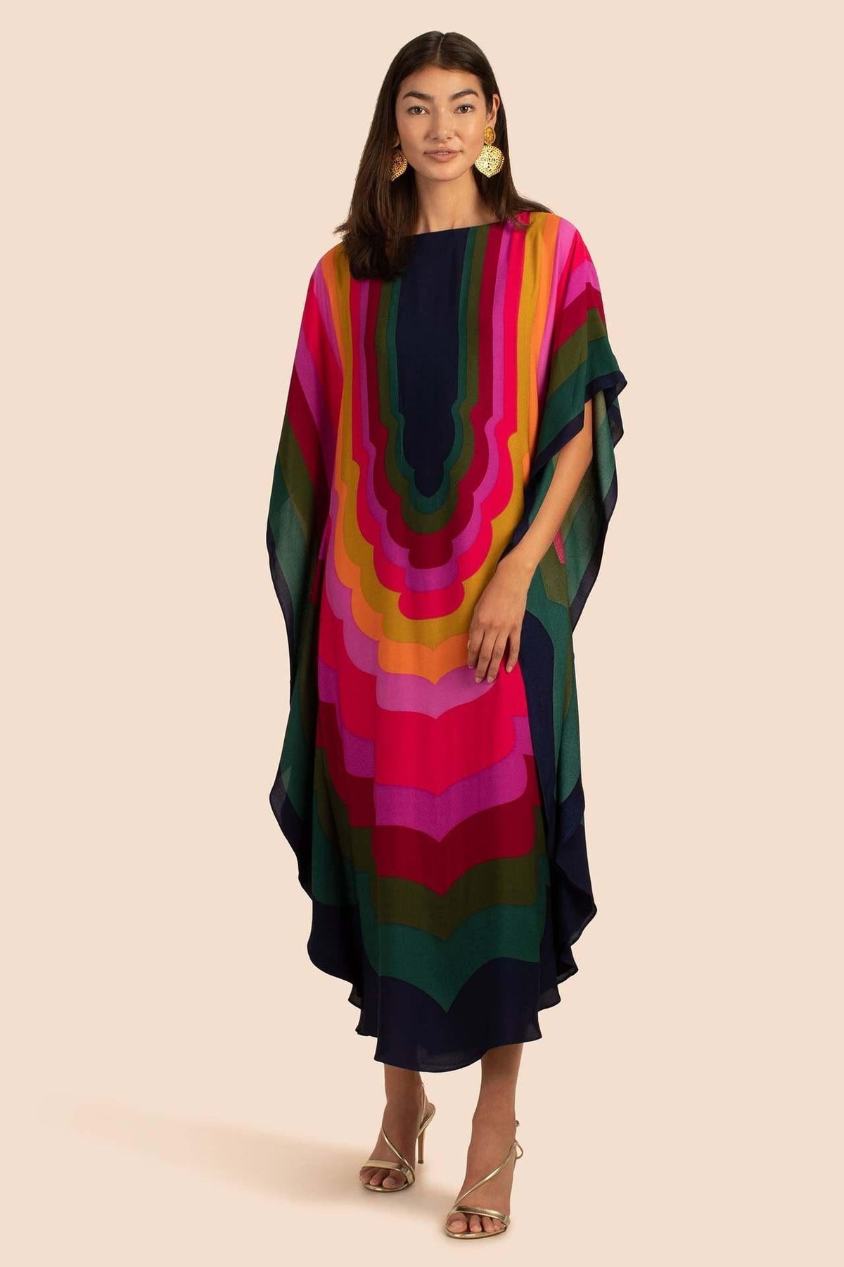 Print Beach Cover Up Sexy Loose Vacation Sun Protection Shirt Robe Bikini Cover Up