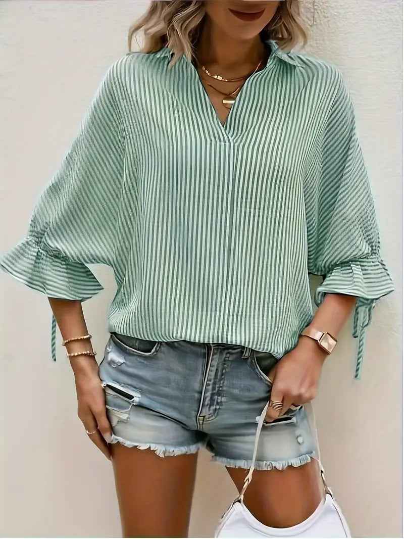 Clasi Women's Striped Blouse