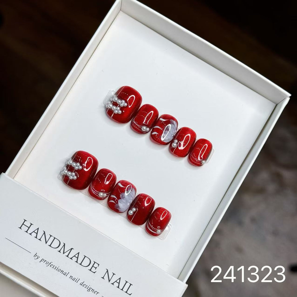 1028- Handmade press on nails fake nails removable