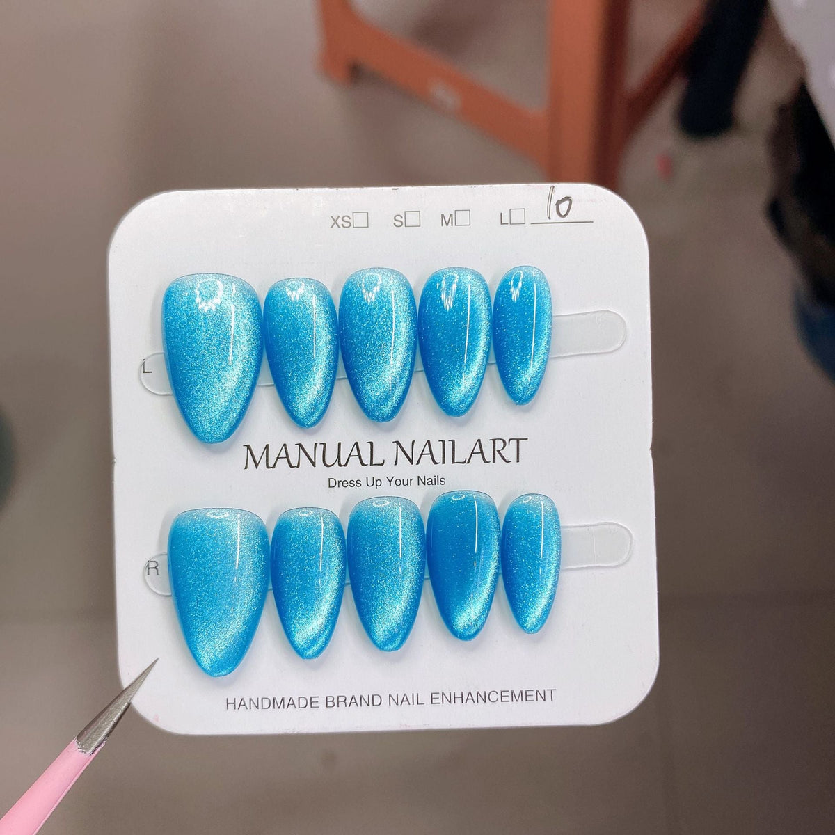 1027- Handmade press on nails fake nails removable