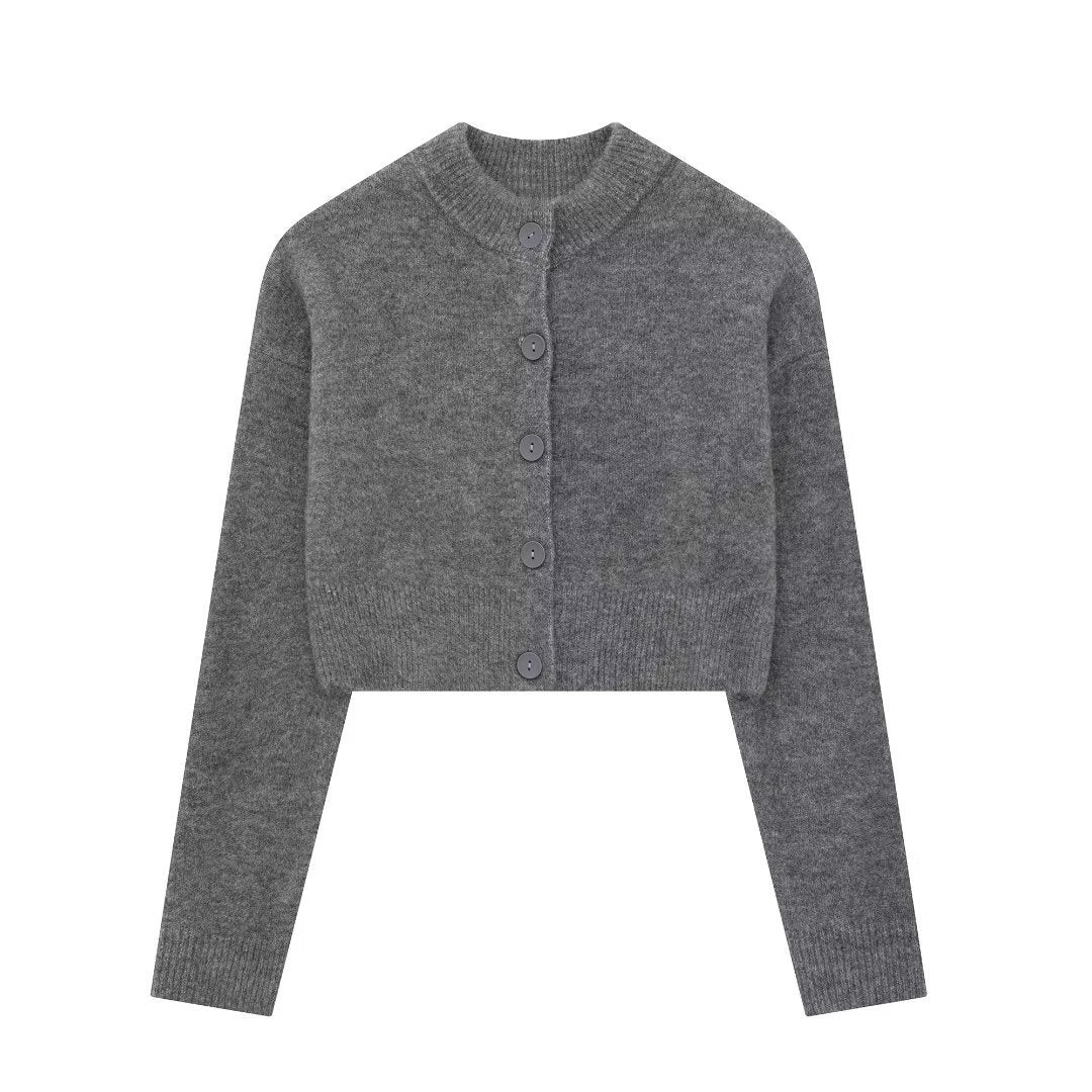 Women's Short Knit Cardigan