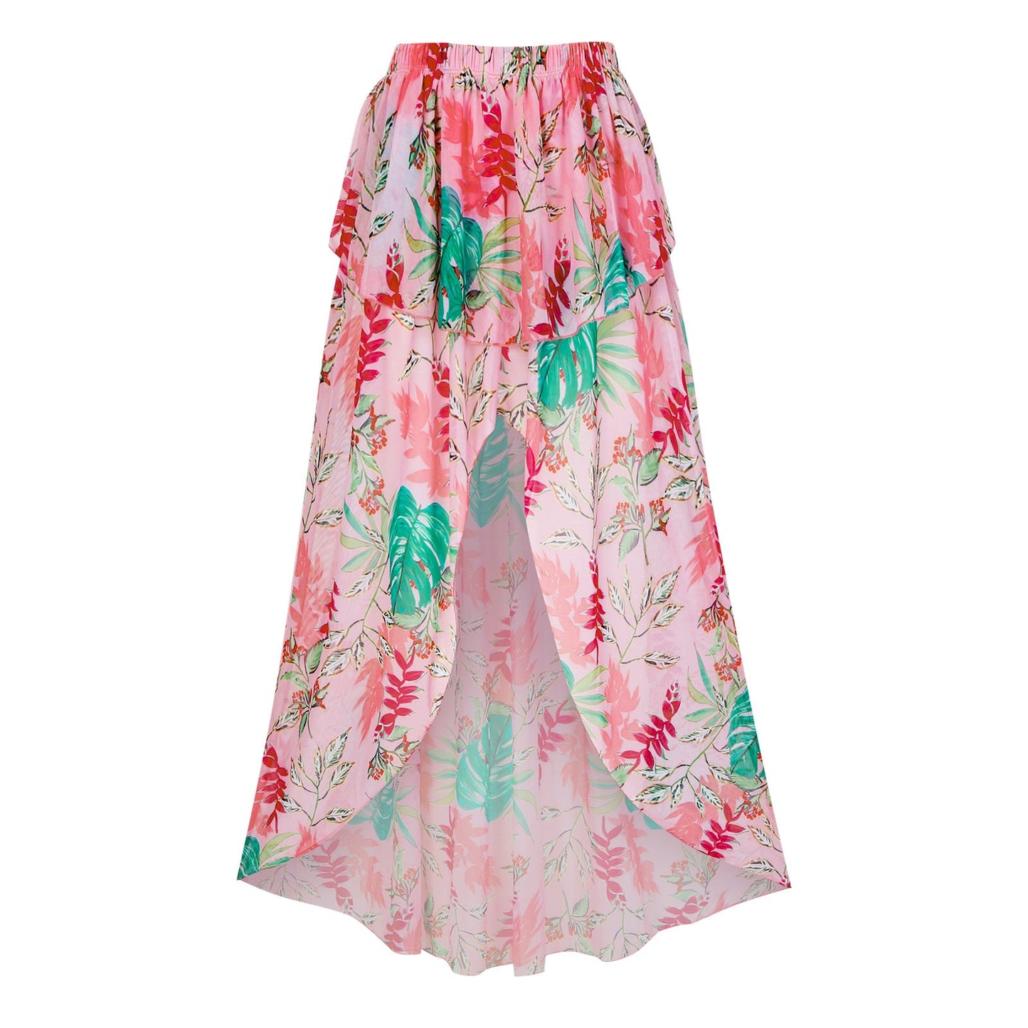 Siamese Conservative Flying Edge Covering Belly Thin Sexy Skirt Swimsuit Women Wrap Skirt Set Women