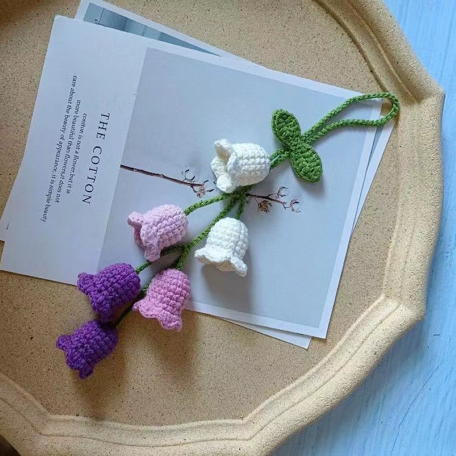 Car plant pendant Car decoration Rearview mirror pendant Creative wool in the car