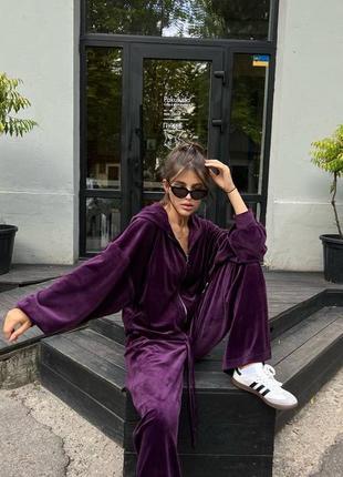 Early Autumn Gold Velvet Zipper Drawstring Casual Suit Women