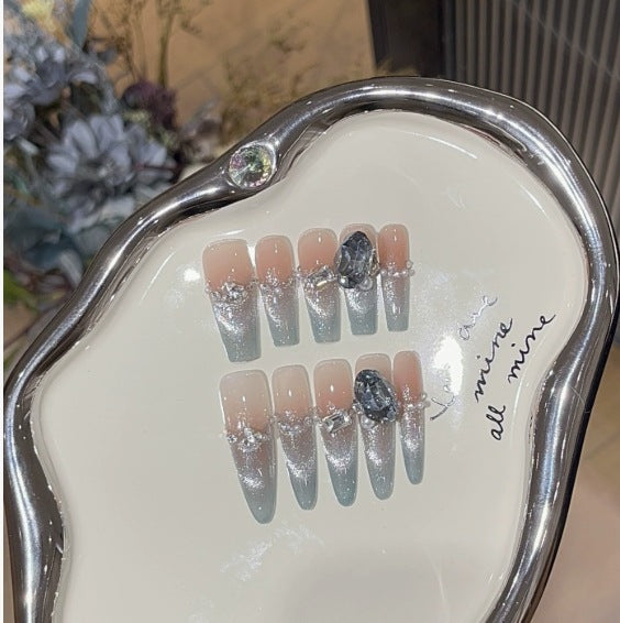 1033- Handmade press on nails fake nails removable