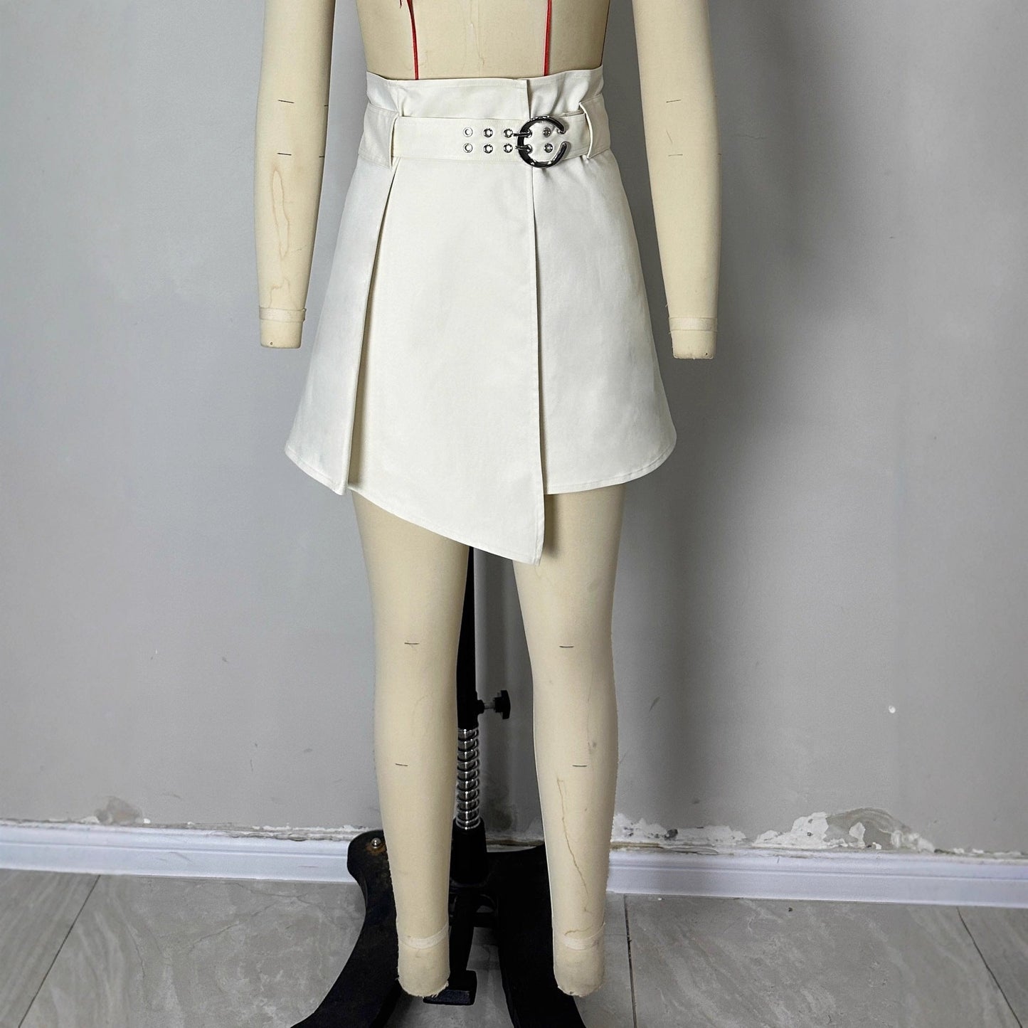 High Waist Casual Short Slimming A line Skirt
