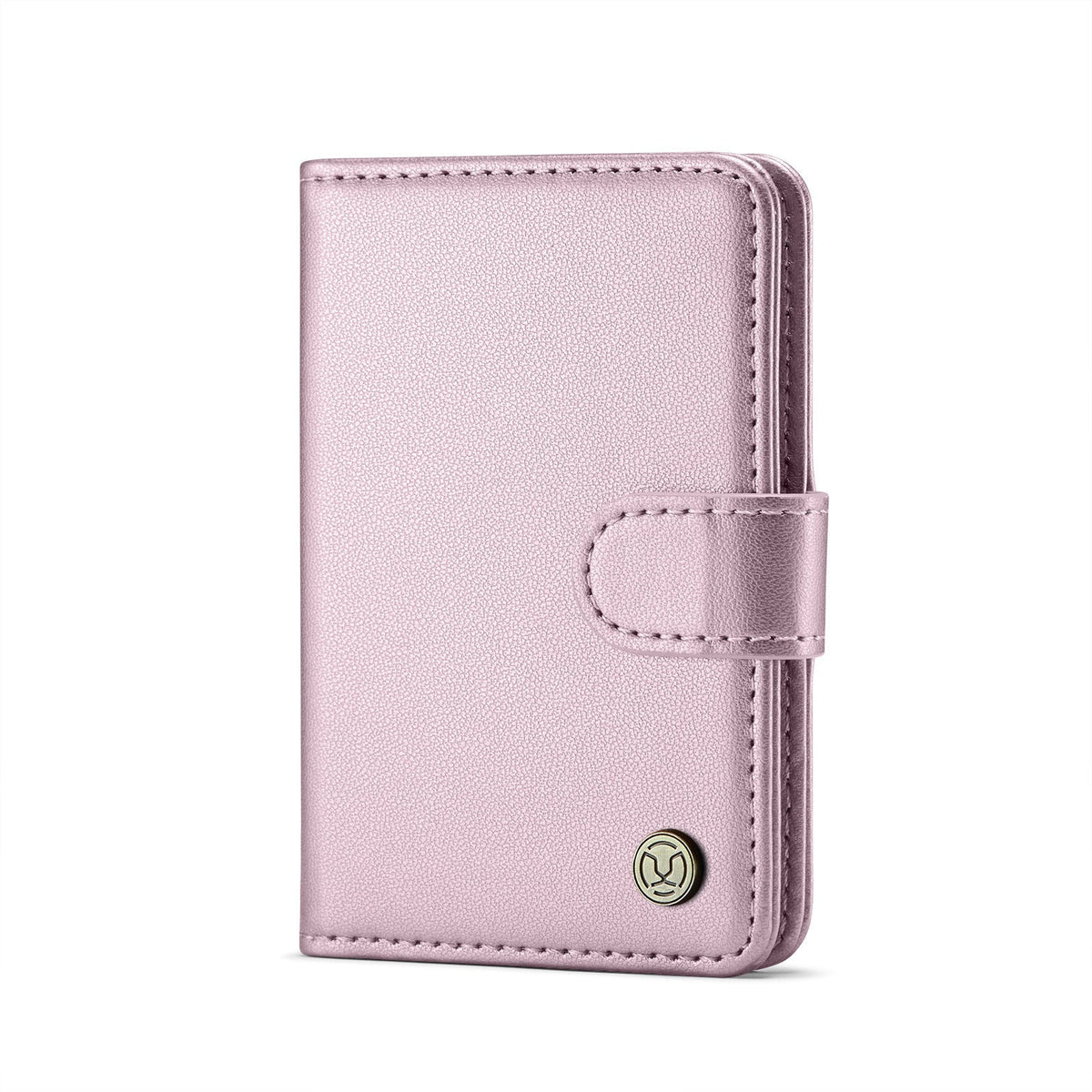 Magsafe ring magnetic card case  for iPhone17 card anti-theft brush 16/15/14/13 zipper change bag Wallet Magnetic Card Holder RFID Blocking, PU Leather Minimalist Phone Wallet Compatible with MagSafe Phones