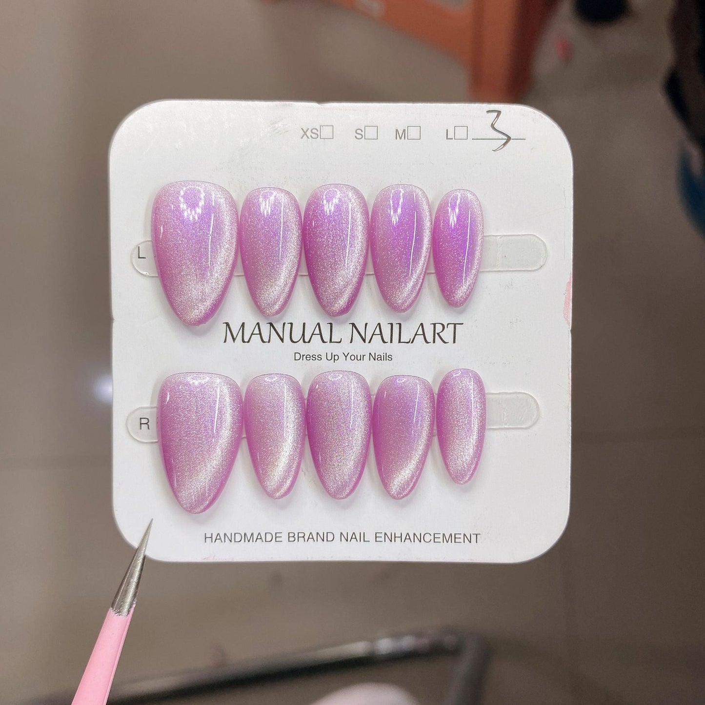 1026- Handmade press on nails fake nails removable