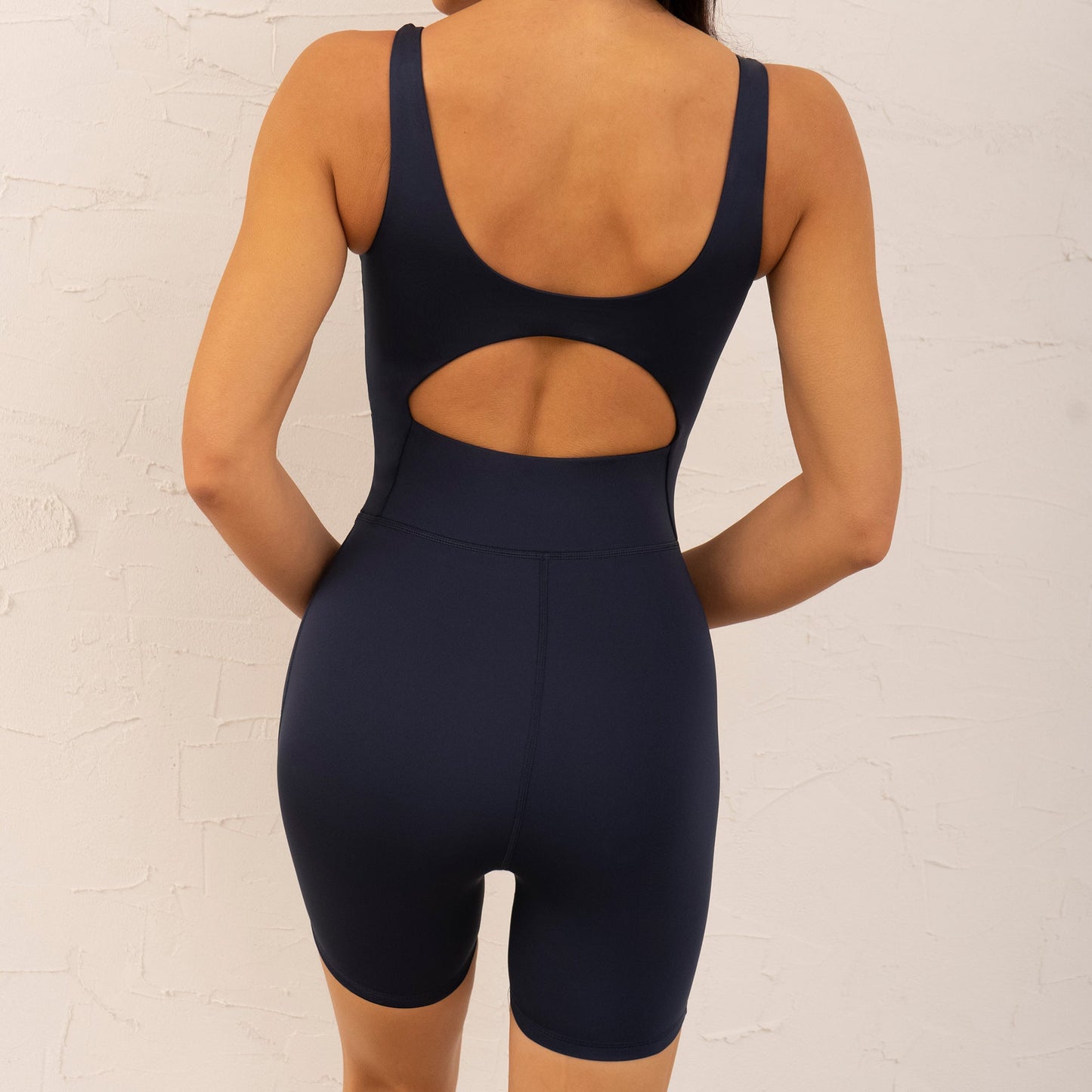 Sexy Jumpsuit Workout Clothes Women Sleeveless Breathable High Elastic One Piece Tight Yoga Jumpsuit