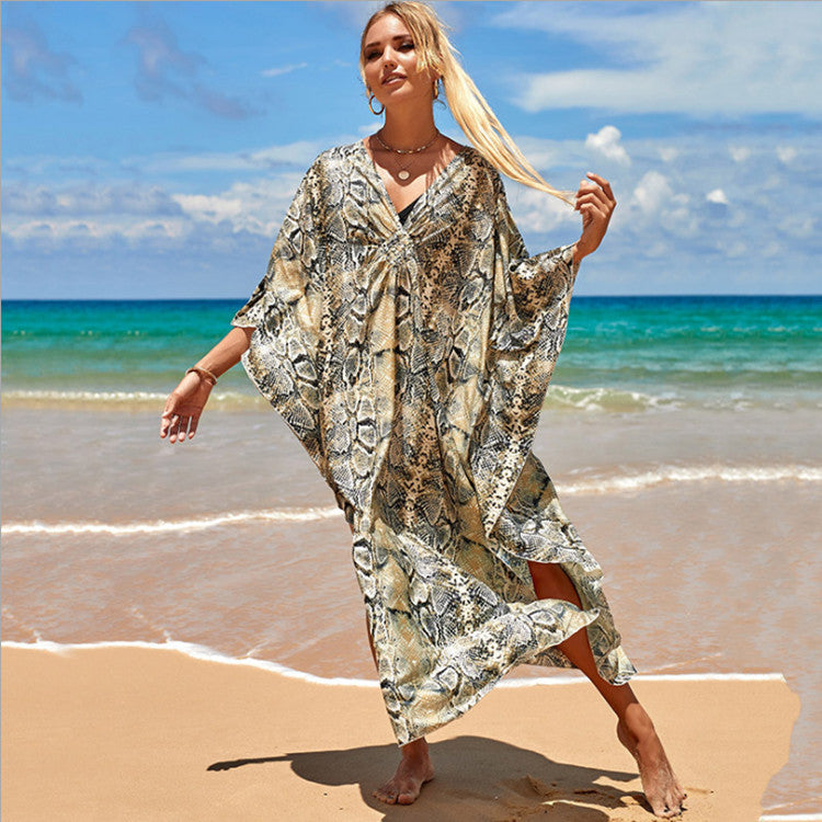 Bikini Cover-Up Viscose Cardigan ¨C Hot Spring Swimwear Wrap, Beach Sarong Shawl for Women