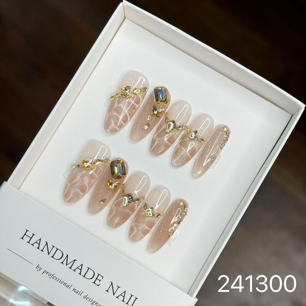 1030- Handmade press on nails fake nails removable