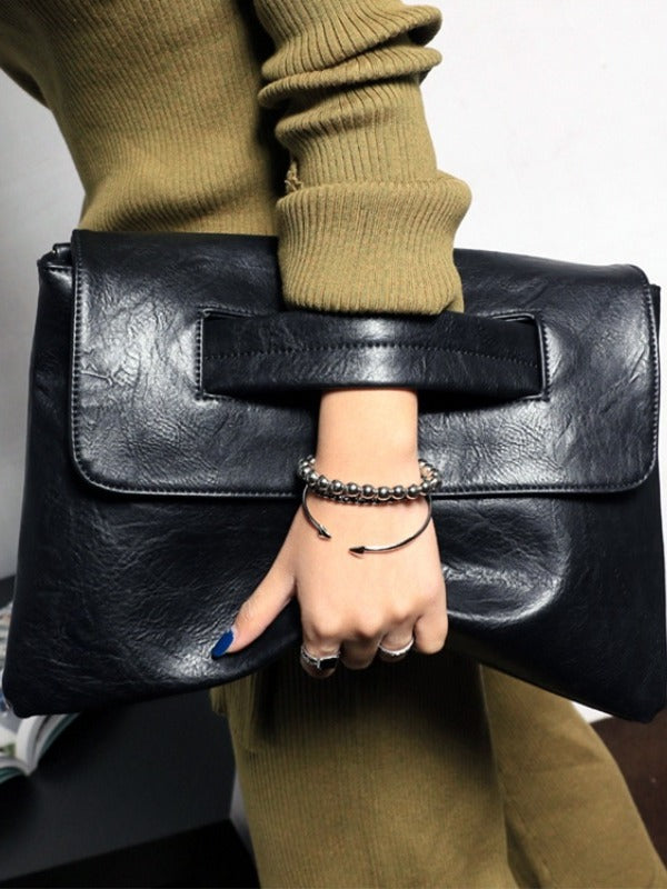 Large capacity clutch purse evening  envelope bag