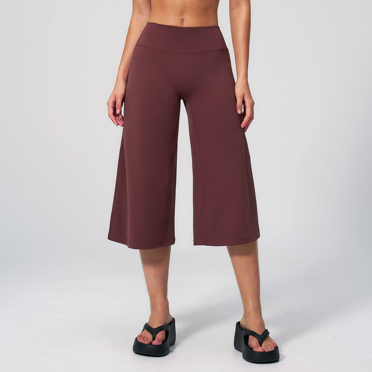 Summer Brushed Yoga Wear Sports Pirate Shorts For Women Abdominal Shaping High Waist Quick Drying Loose Fitness Sports Pirate Shorts