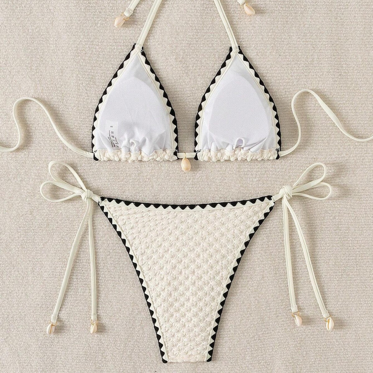 Style Printed Two Piece Lingerie Floral Swimsuit Sexy Split Bikini Set