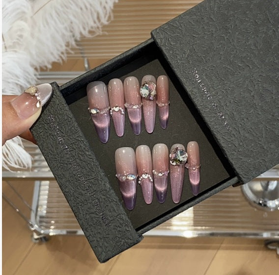 1033- Handmade press on nails fake nails removable