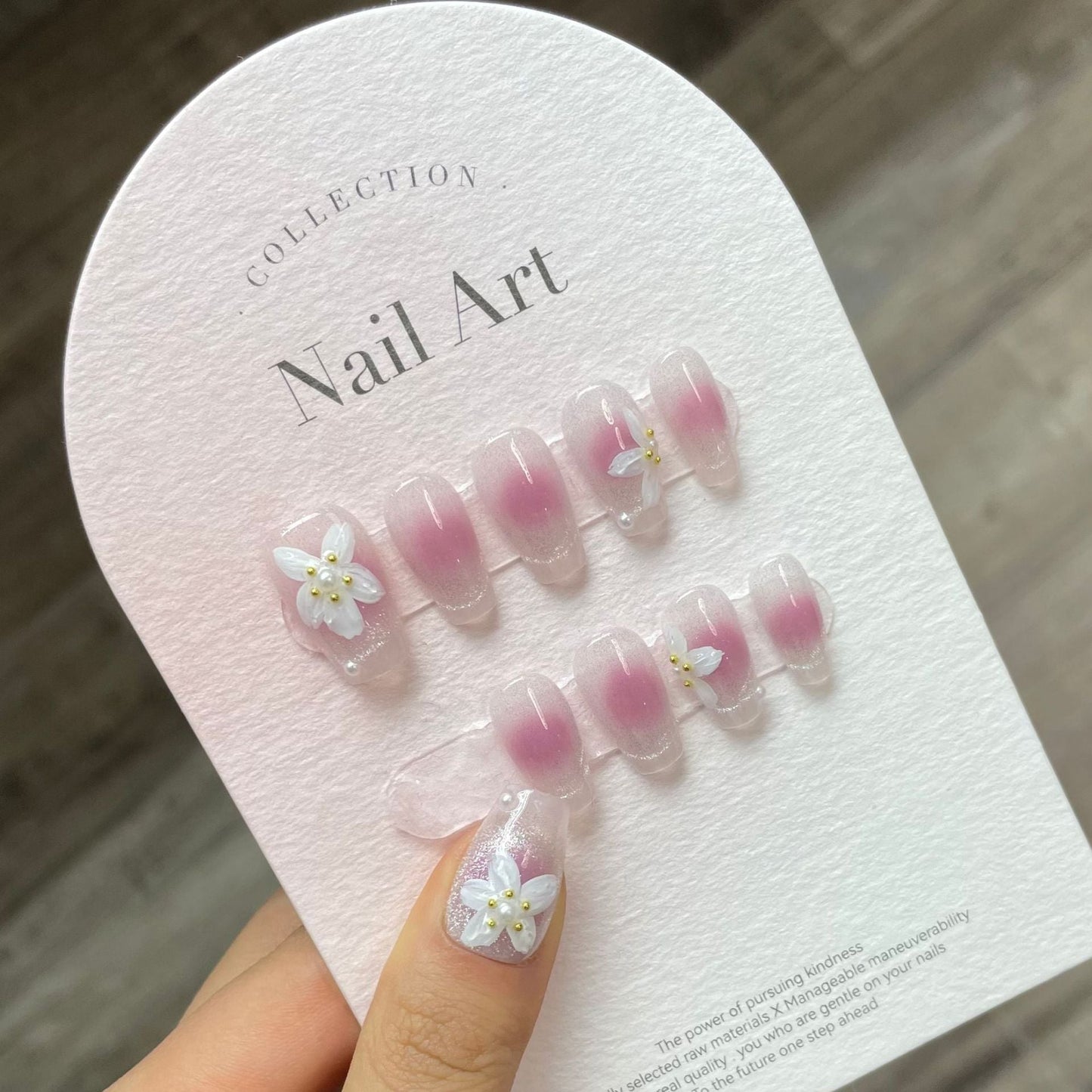 1024- Handmade press on nails fake nails removable