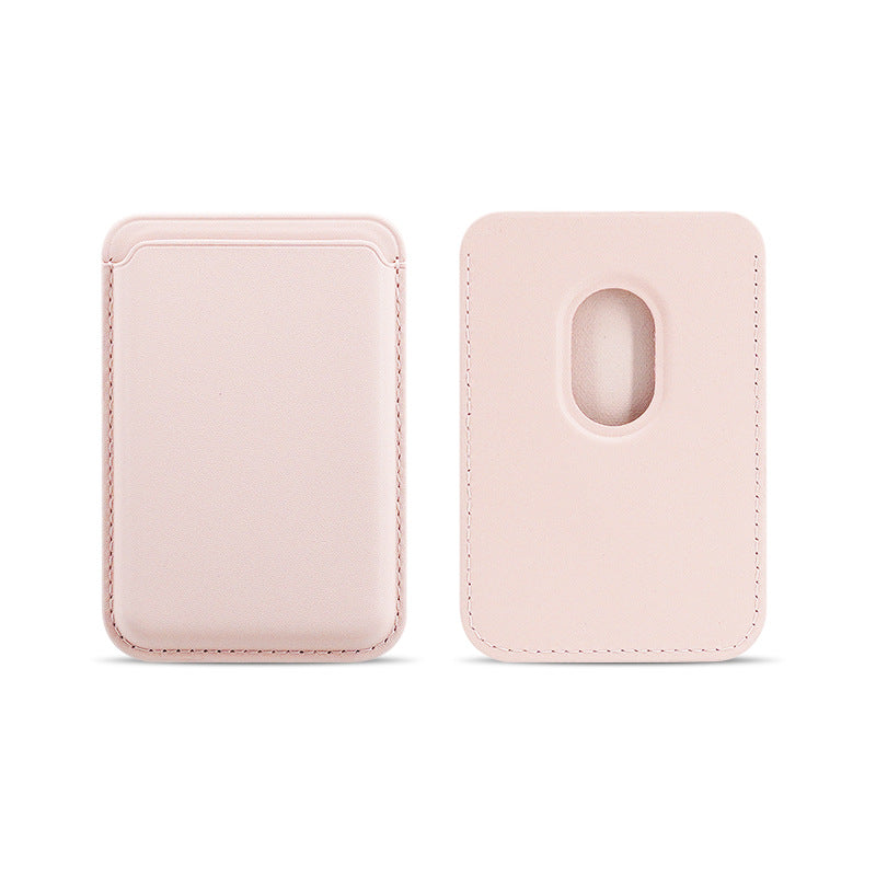 Applicable to Apple 15Magsafe magnetic card bag iPhone mobile phone card bag card holder PU magnetic suction