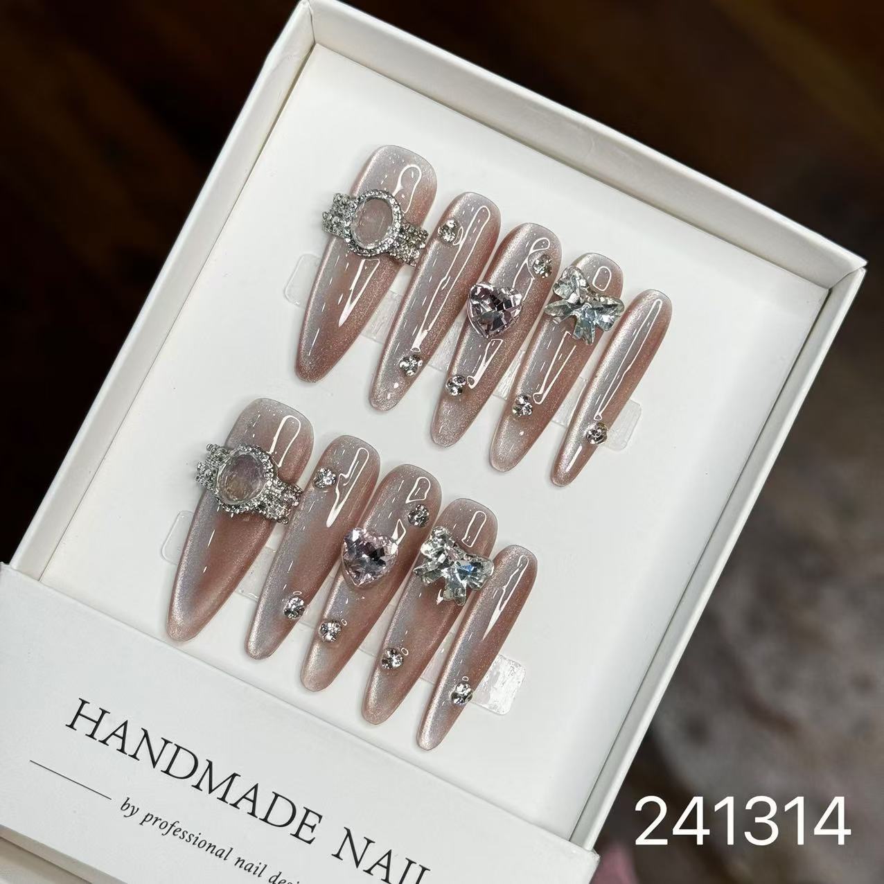 1031- Handmade press on nails fake nails removable