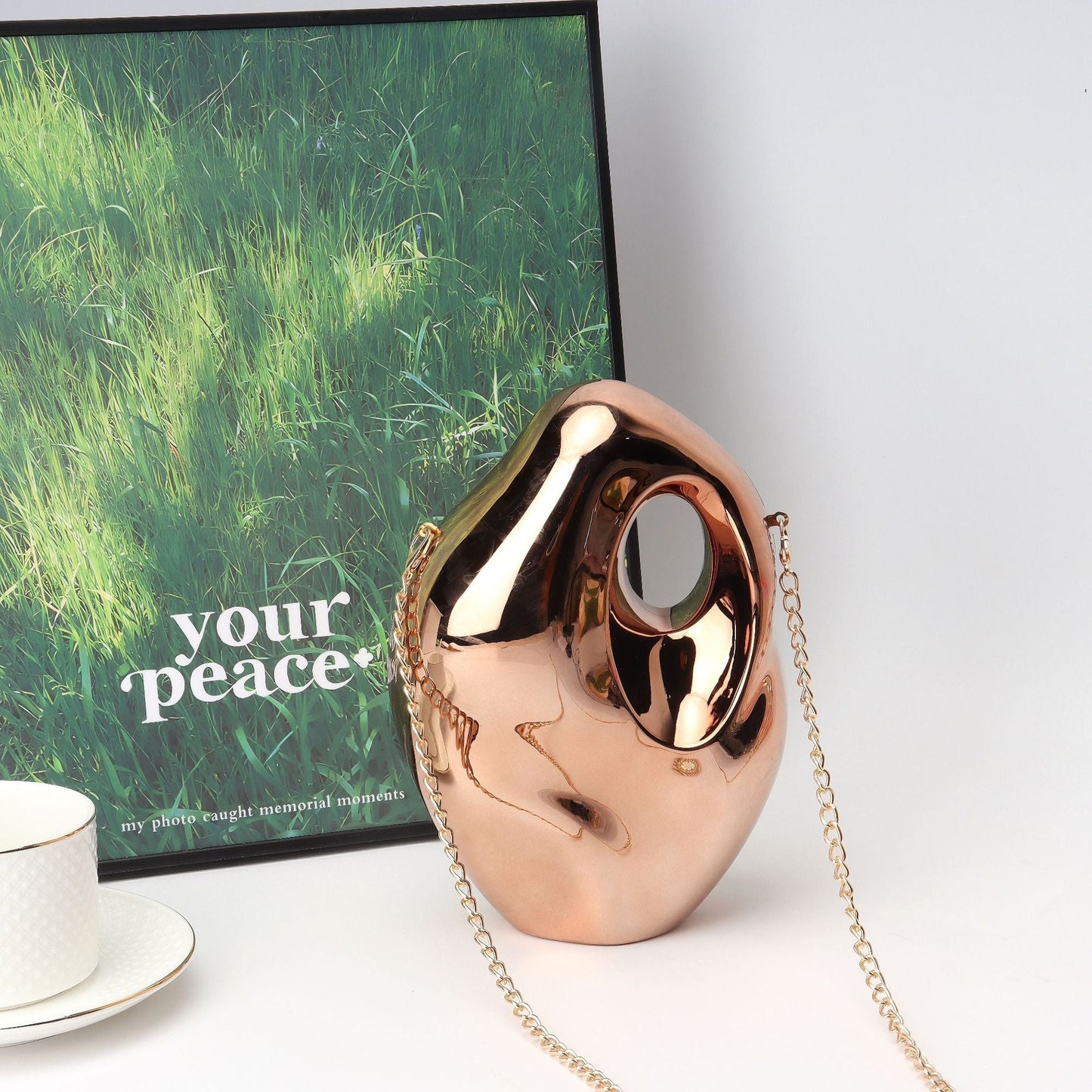 Ladies Acrylic Bag – Elegant Crossbody Box Bag, Simple Prom Clutch, Banquet Summer Party Purse
