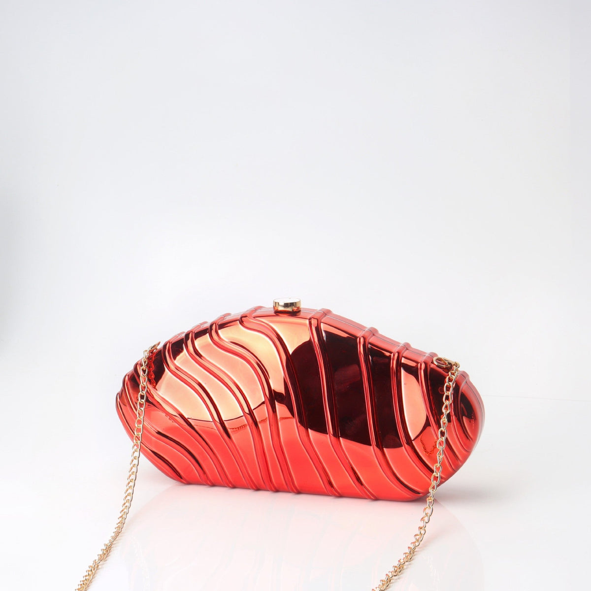 Acrylic Striped Minimalist Chain Banquet Bag, Evening Purse, Evening Bags for Women Formal