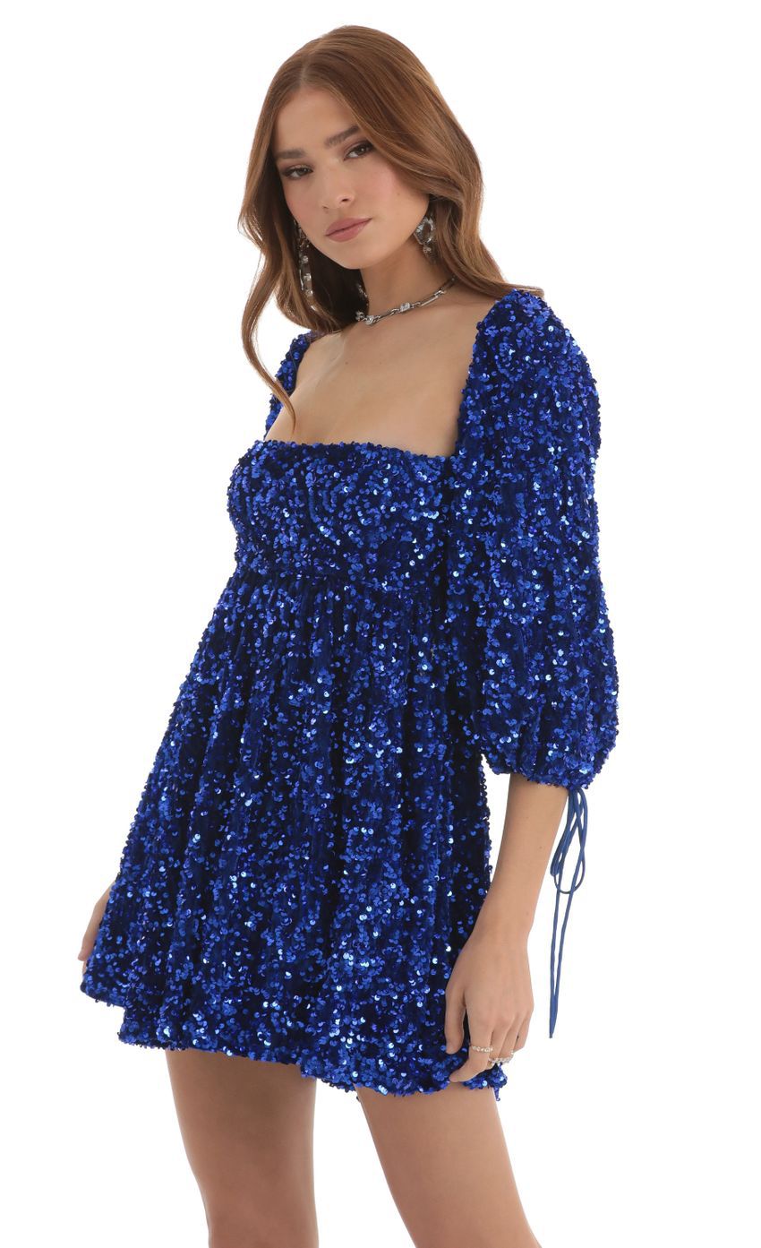 Plus Size Loose Version Sequin Dress Summer Casual round Neck Short Sleeve Solid Color Wide Hem Dress